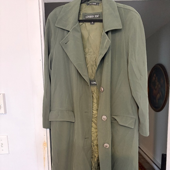 London Fog full length coat size 10 - Picture 1 of 9
